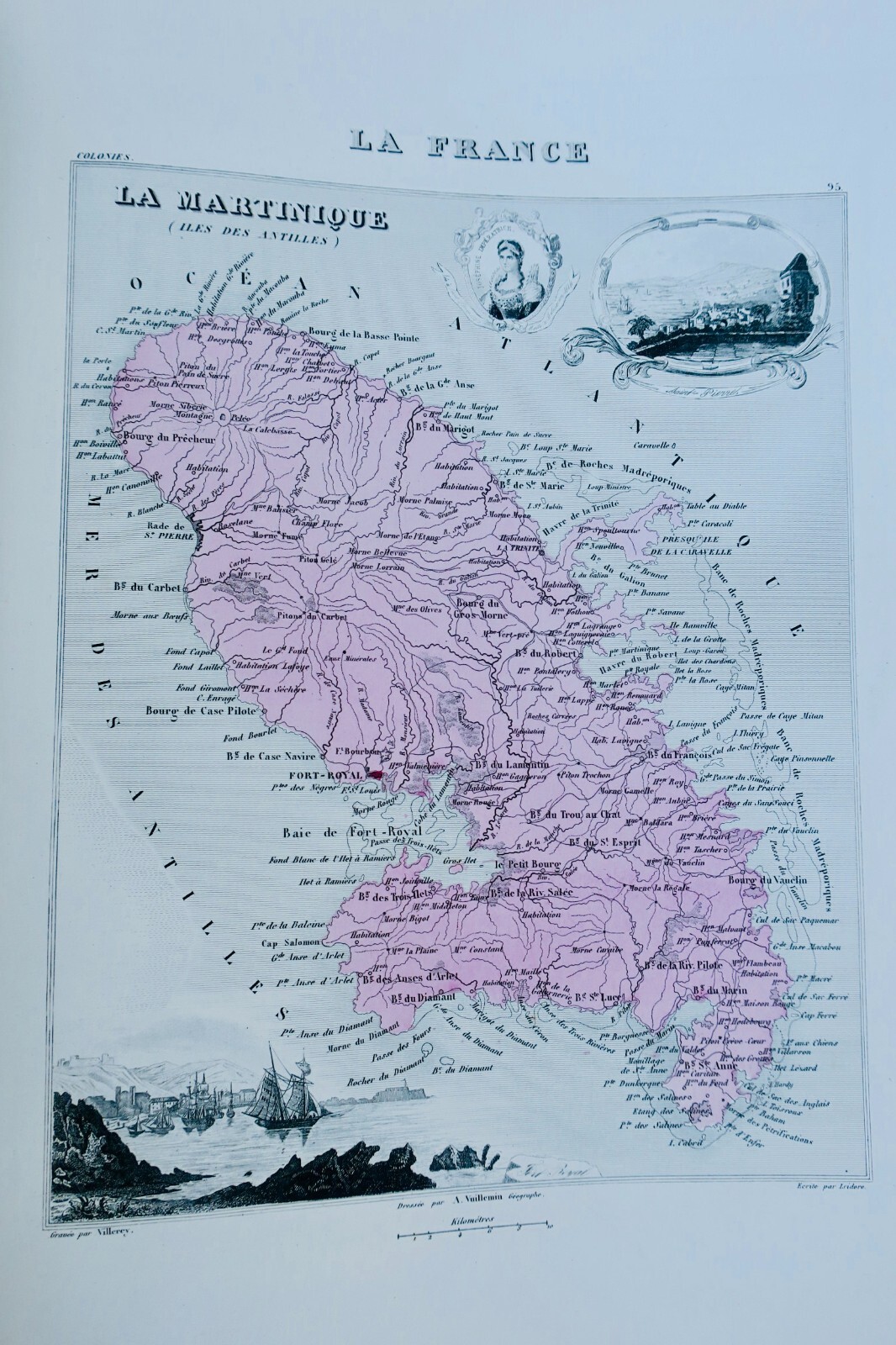 Historischer Atlas von Frankreich und Kolonien, 1871 - Image 18
