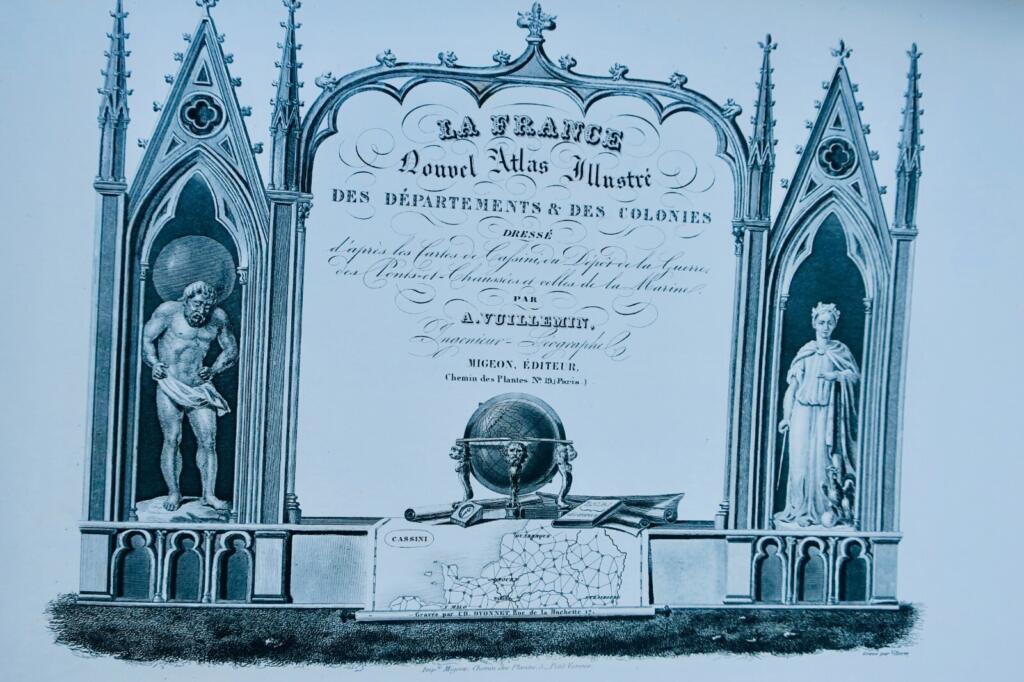 Historical Atlas of France and Colonies, 1871