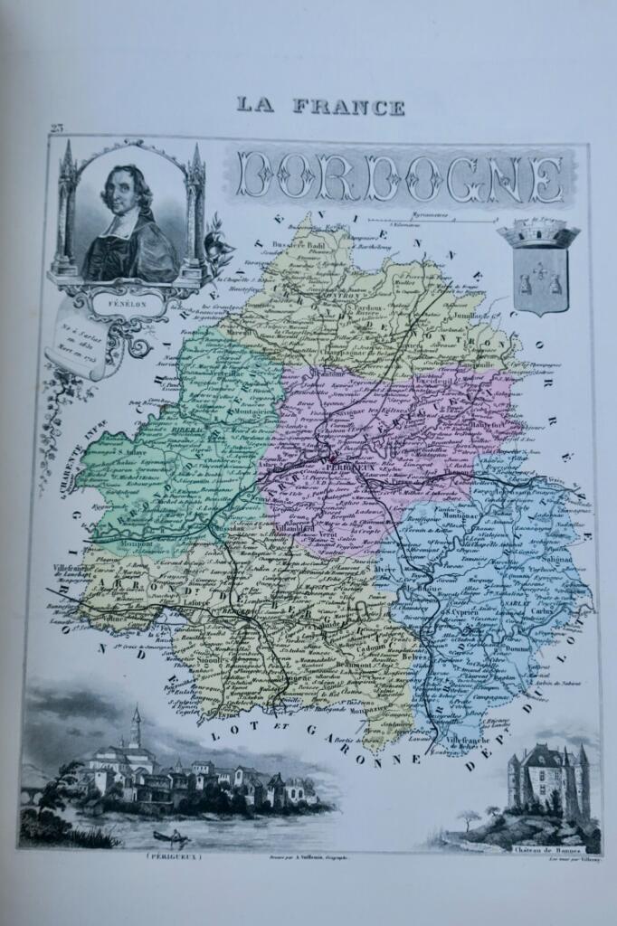 Historical Atlas of France and Colonies, 1871