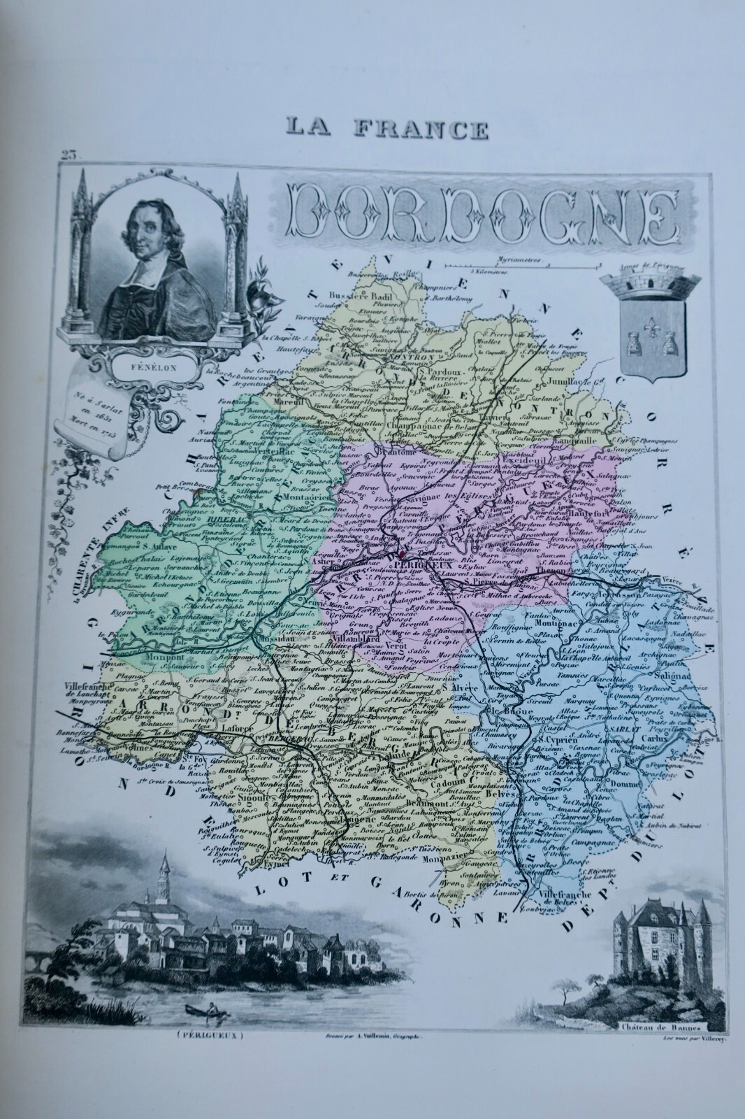 Historischer Atlas von Frankreich und Kolonien, 1871 - Image 3