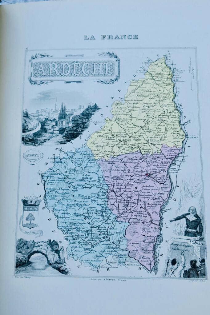 Historical Atlas of France and Colonies, 1871