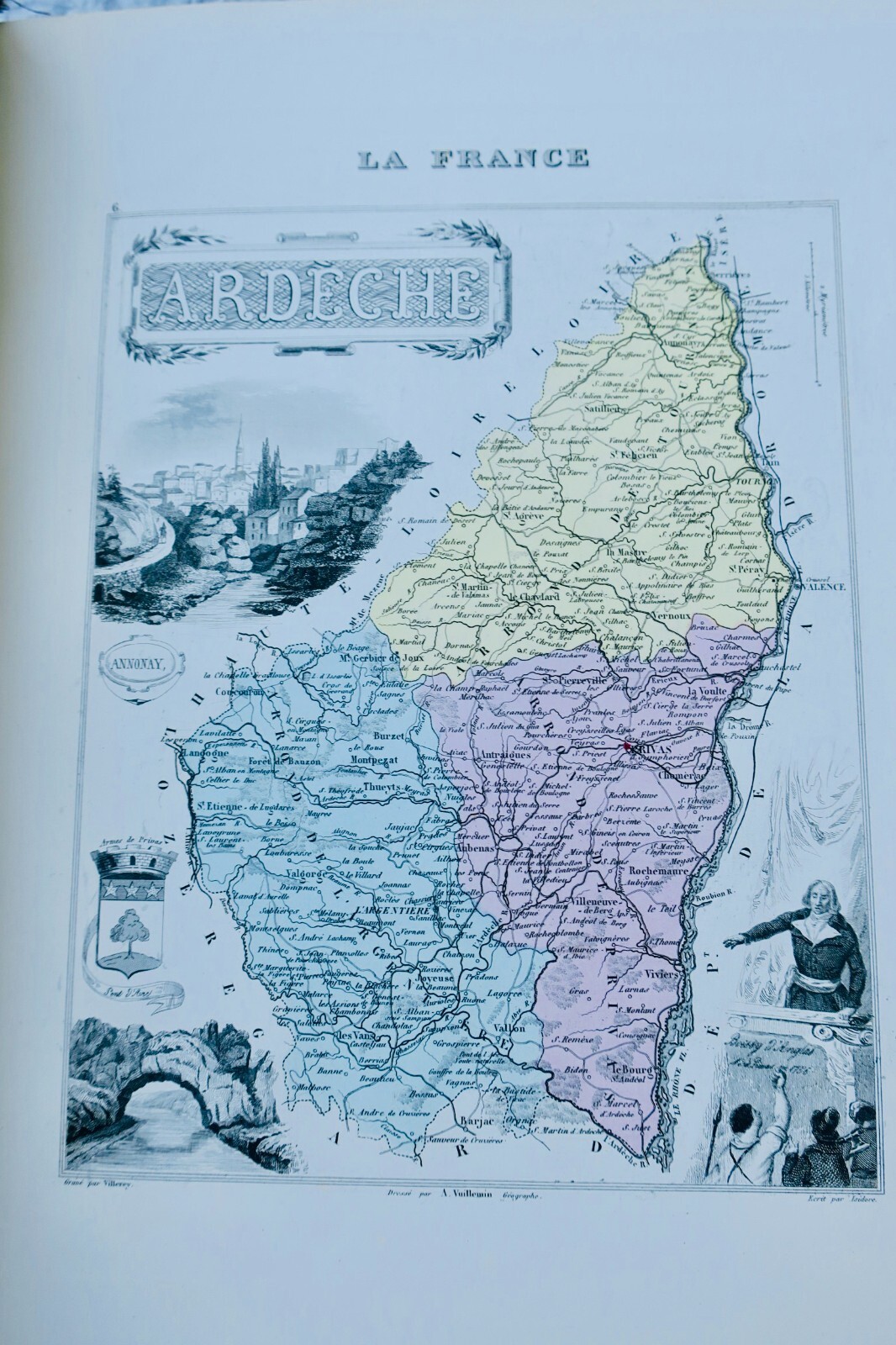 Historischer Atlas von Frankreich und Kolonien, 1871 - Image 8