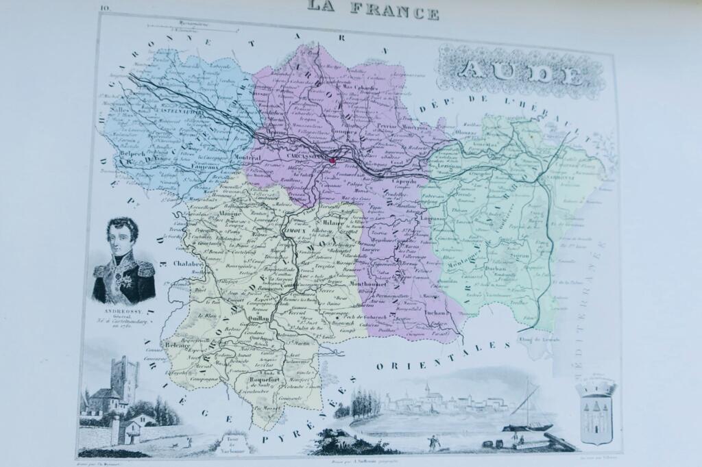 Historical Atlas of France and Colonies, 1871