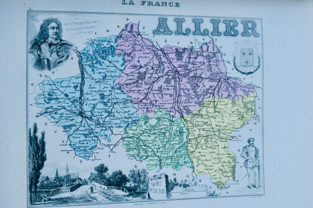 Historical Atlas of France and Colonies, 1871