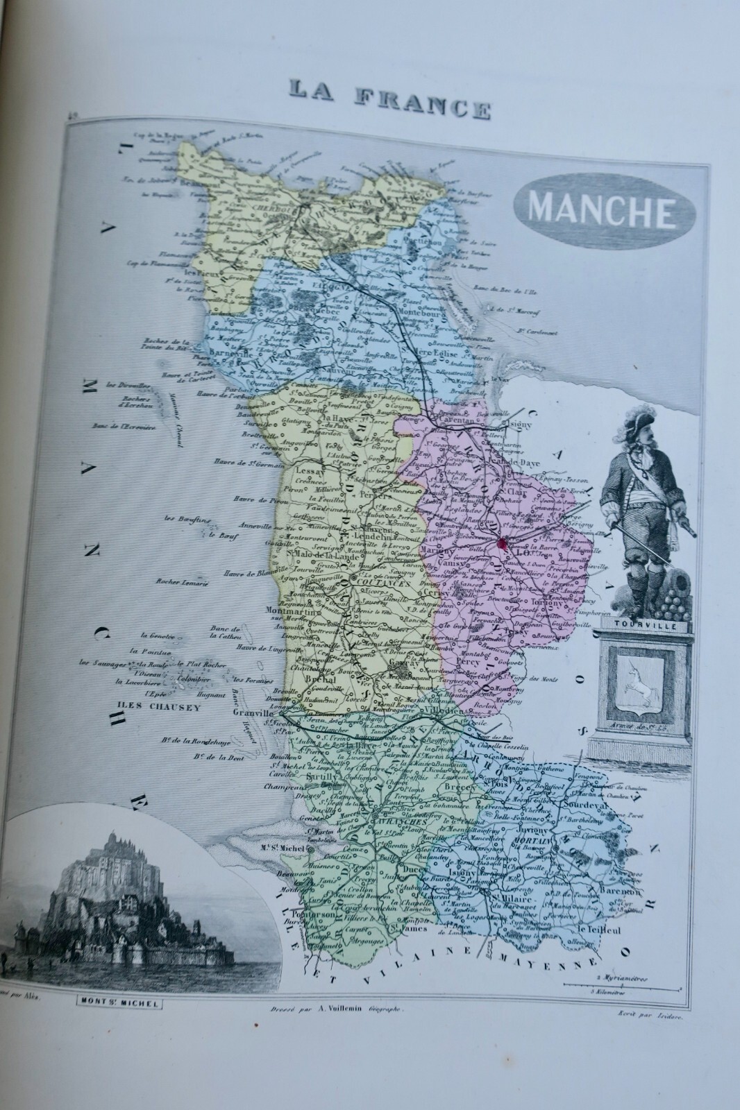Historischer Atlas von Frankreich und Kolonien, 1871 - Image 13
