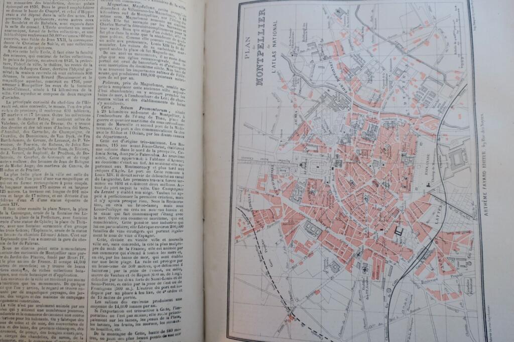 Atlas national France générale 1877