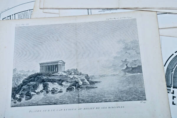 ATLAS Voyage du Jeune Anacharsis en Grèce 1789