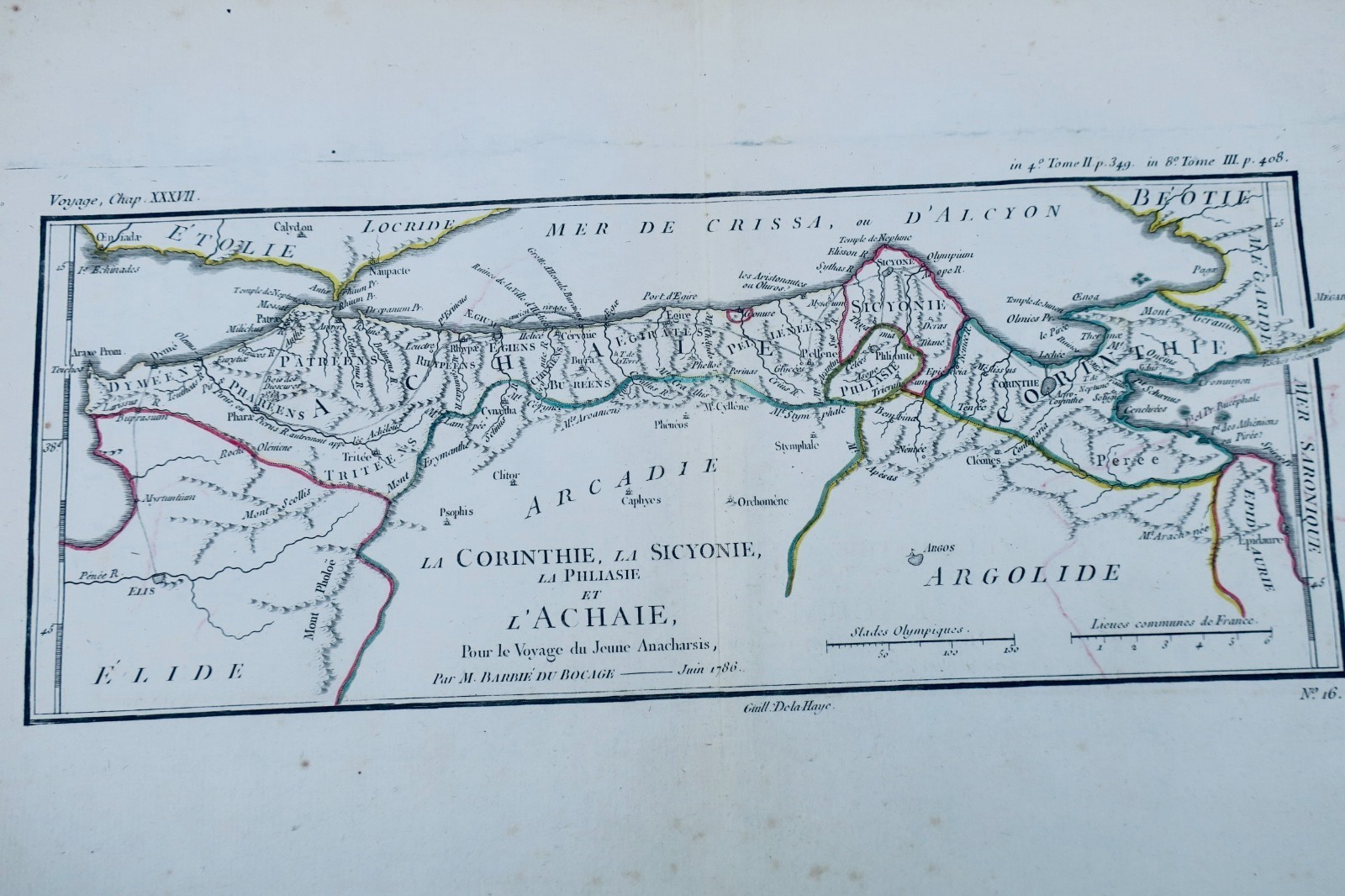 ATLAS Voyage du Jeune Anacharsis en Grèce 1789 – Image 5