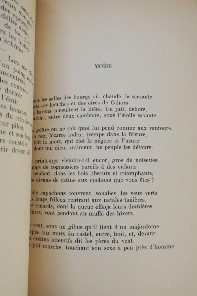 AUDIBERTI Jacques Race des hommes + dédicace