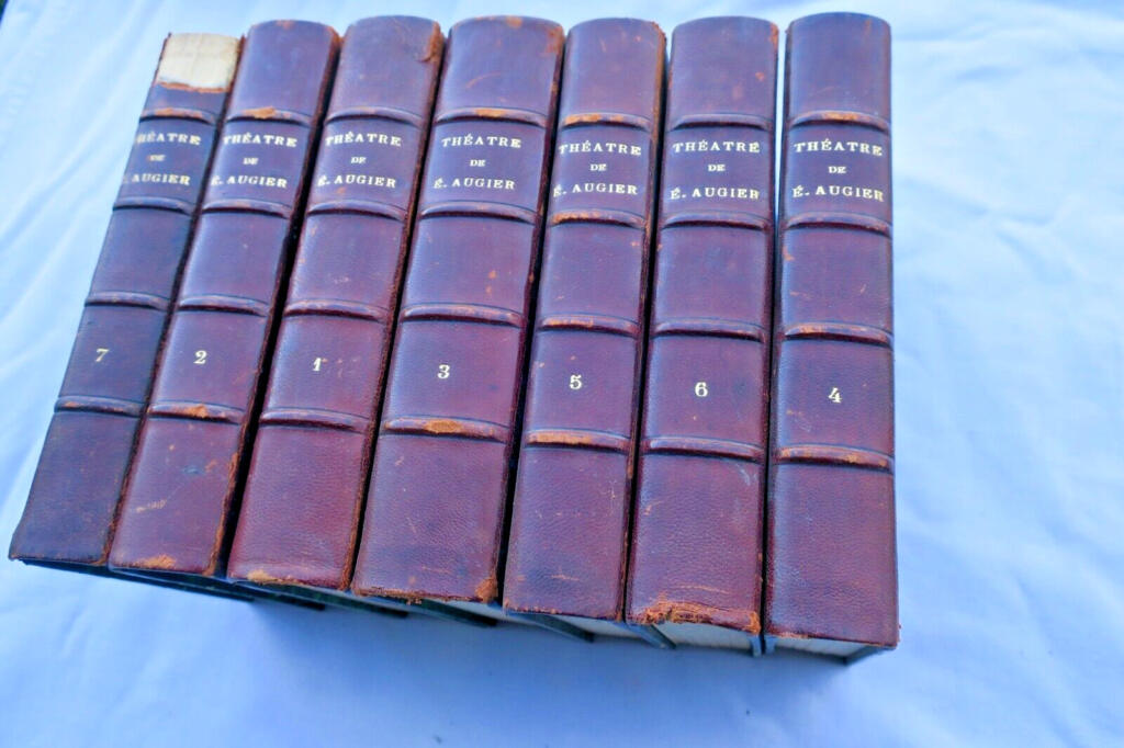 Complete Plays of Émile Augier in 7 Volumes