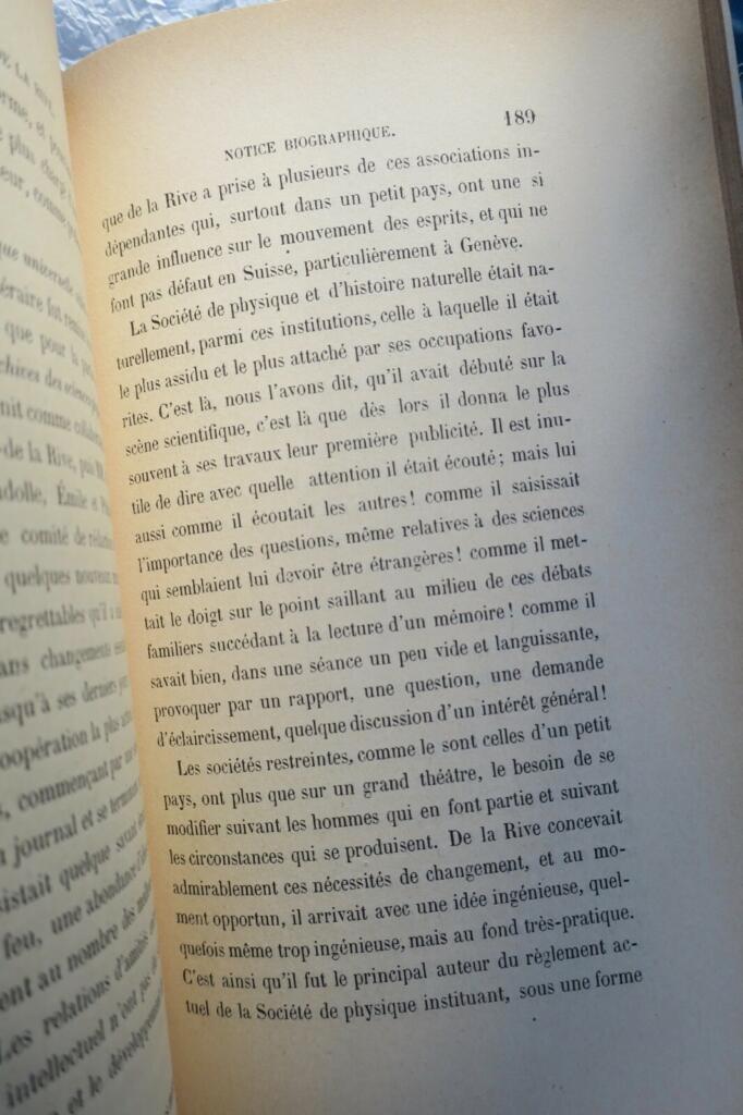 Auguste de La Rive. Notice biographique