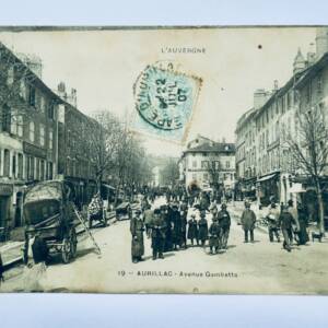 Aurillac, Avenue Gambetta 1907