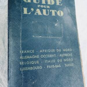 Auto guide pour l'auto 1960