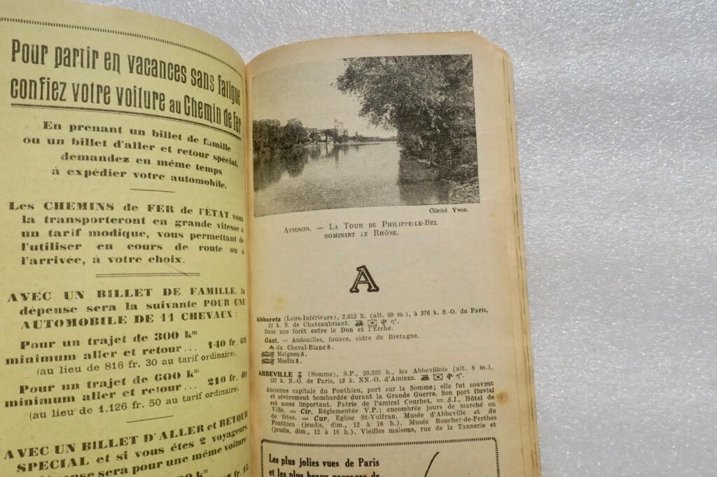 auto guide UNA de l’automobiliste 1931