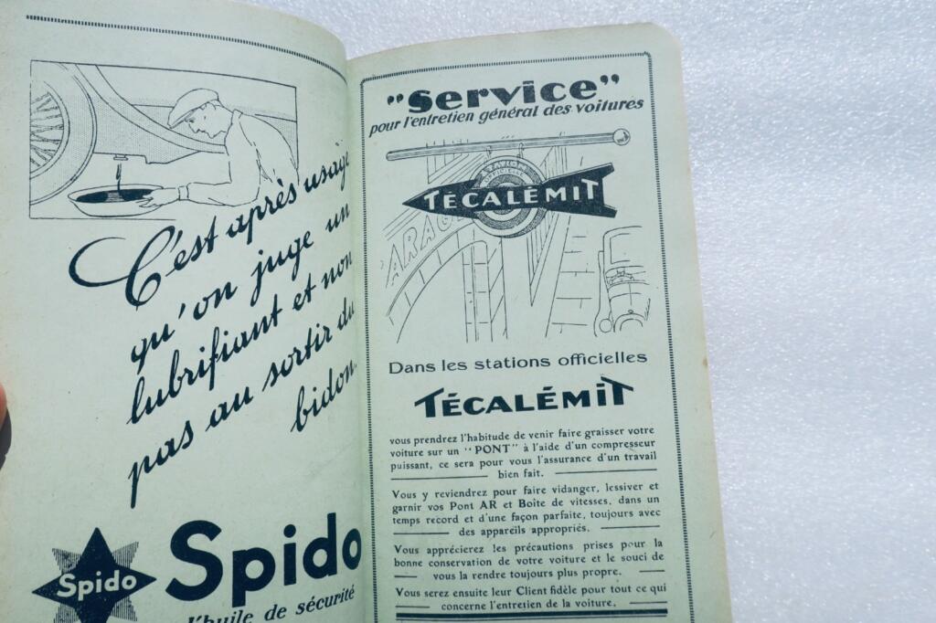auto guide UNA de l’automobiliste 1931