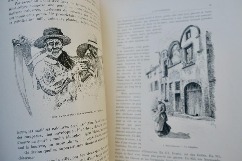 Auvergne Ajalbert (J.) L&rsquo;Auvergne, dessins de Montader 1896