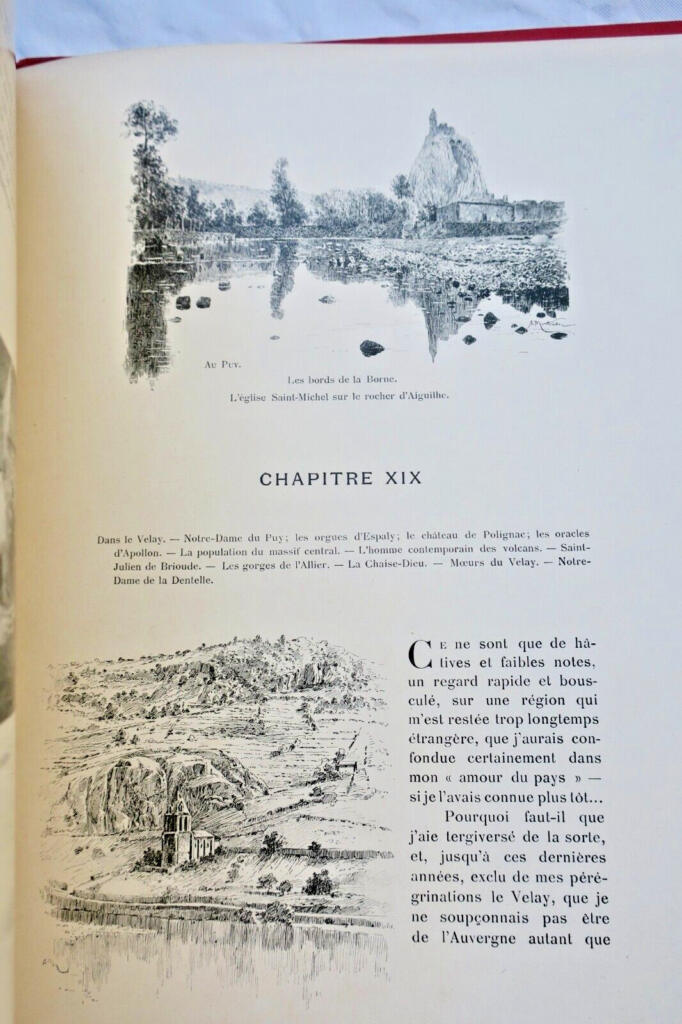 Auvergne Ajalbert (J.) L&rsquo;Auvergne, dessins de Montader 1896