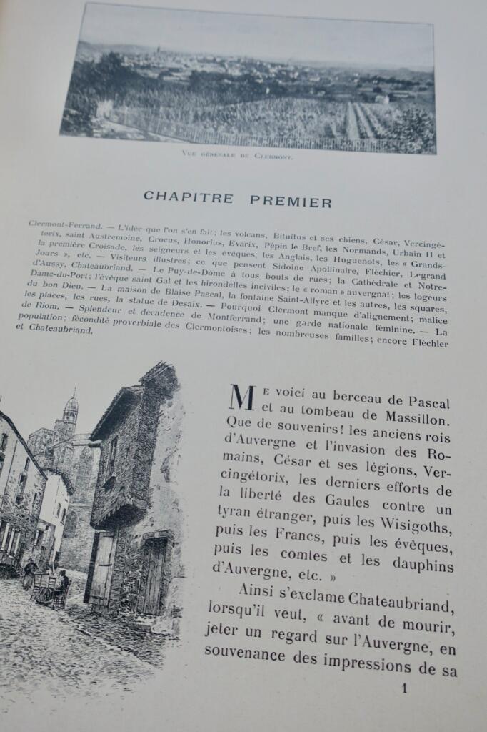 Auvergne Ajalbert (J.) L&rsquo;Auvergne, dessins de Montader 1896