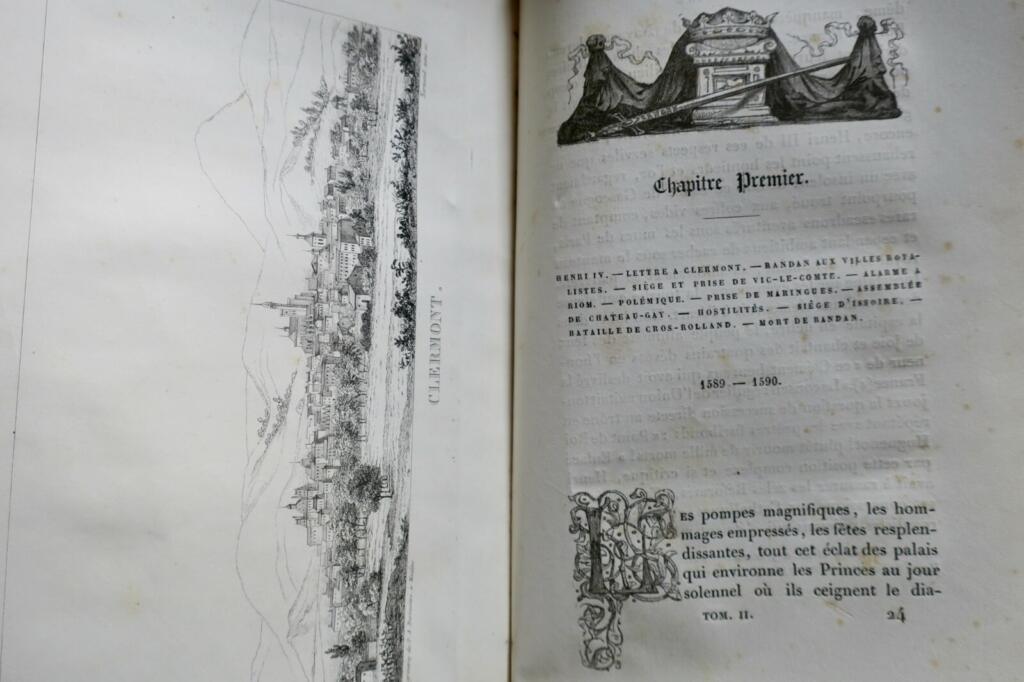 AUVERGNE HISTOIRE DES GUERRES RELIGIEUSES EN AUVERGNE PENDANT LES XVIe & XVIIe