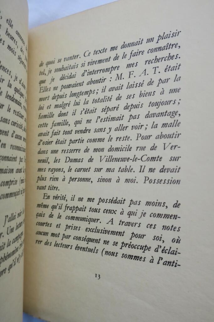 Reflexionen von Herrn F.A.T.