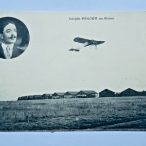 aviation 1913 Albert Pégoud sur Blériot