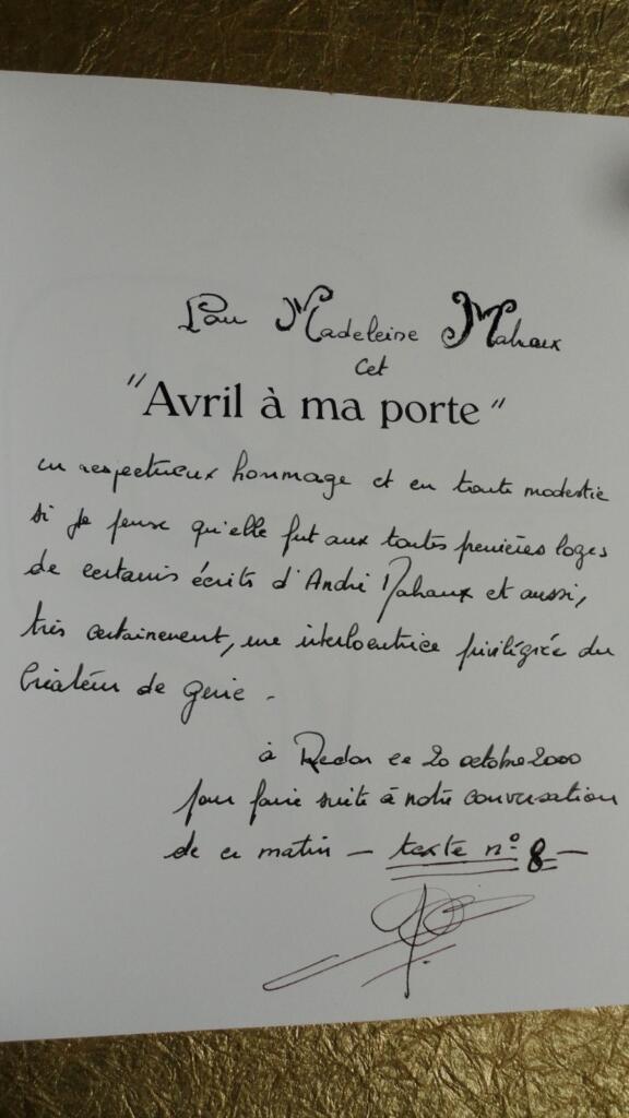 Short stories with author's inscription