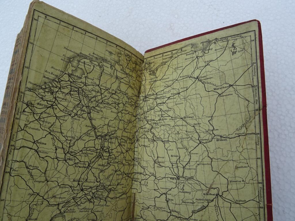 BAEDEKER Allemagne et L Autriche 1884