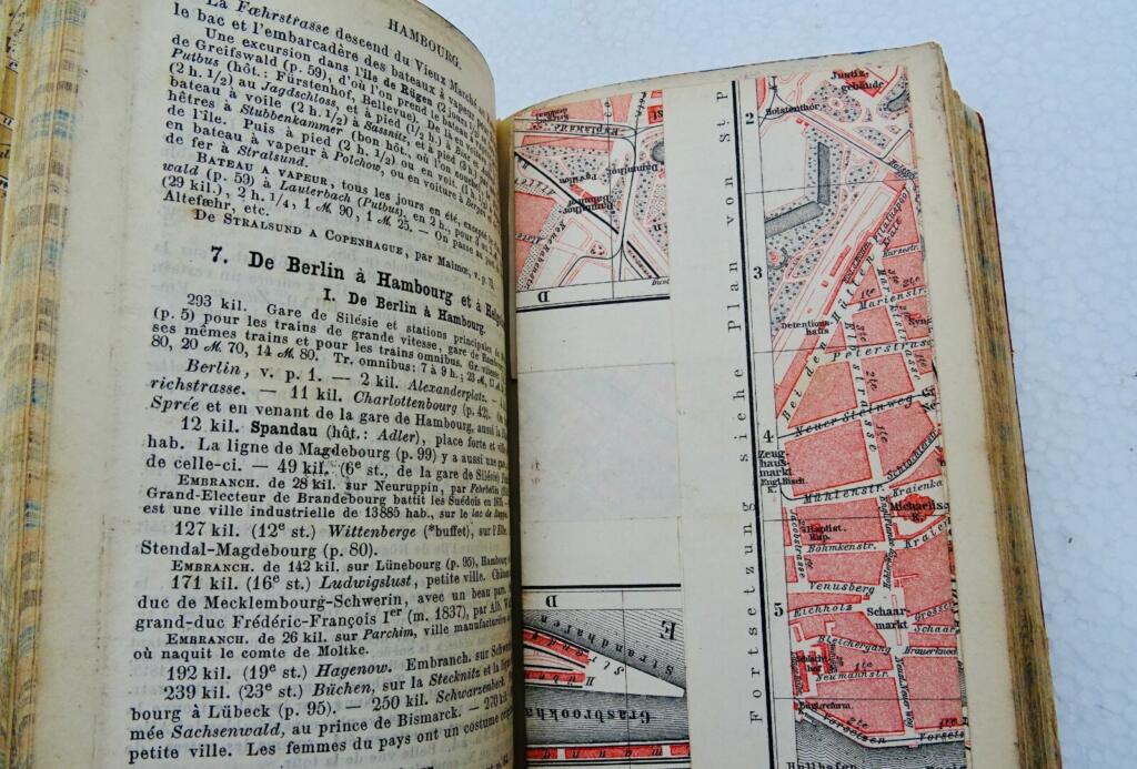 BAEDEKER Allemagne et L Autriche 1884