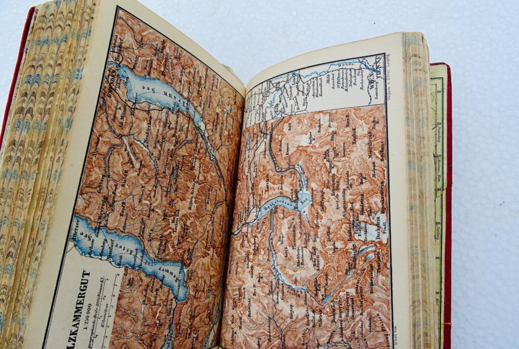 BAEDEKER Allemagne et L Autriche 1884