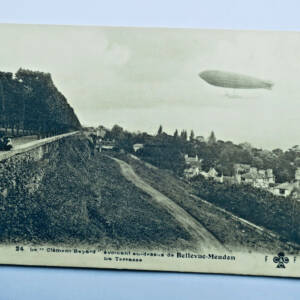 ballon Clément-bayard évoluant au dessus de Bellevue-Meudon