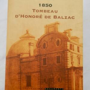 Balzac 1850, Tombeau d'Honoré de Balzac