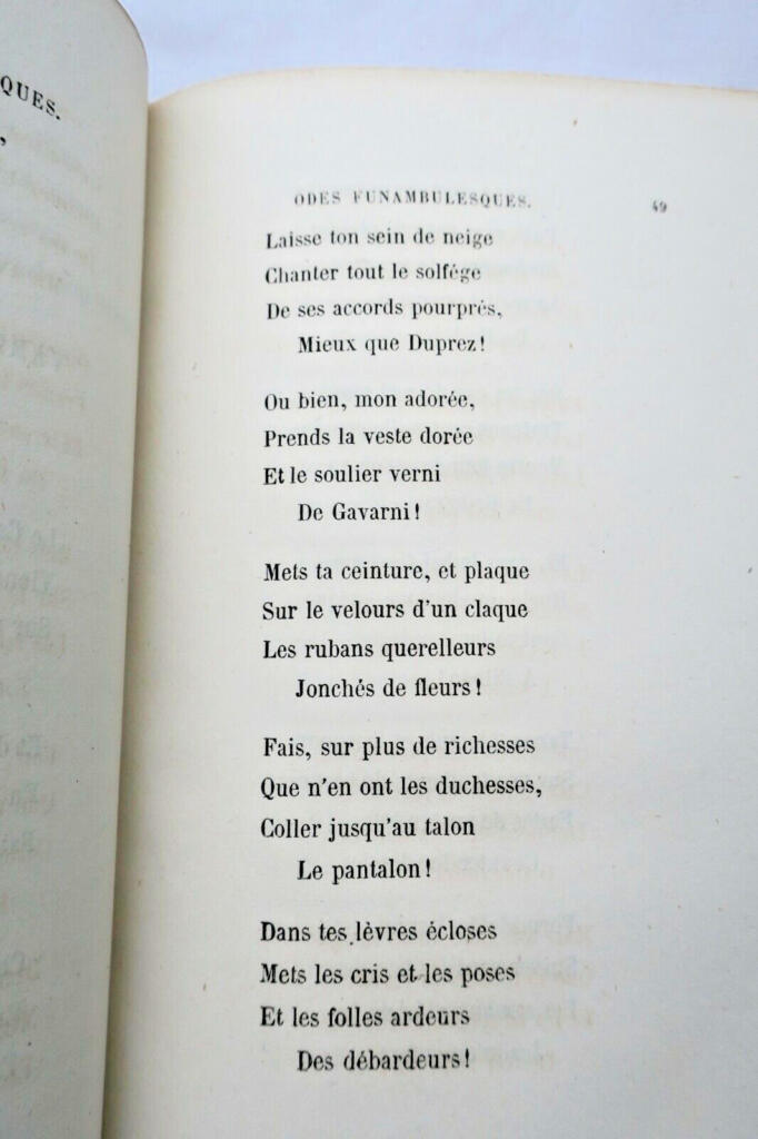 Acrobatic poetry collection by Banville