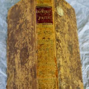 BARREME Comptes faits de Barreme en Francs et Centimes...75 x 130 mm.