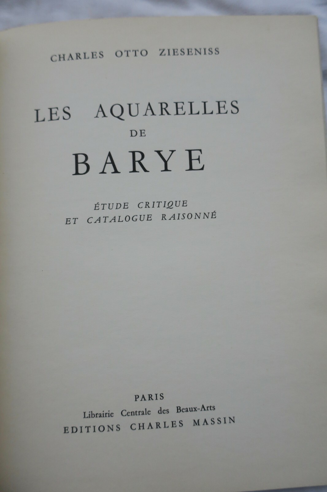 Barye Les Aquarelles de Barye. Etude critique et catalogue raisonné – Image 9