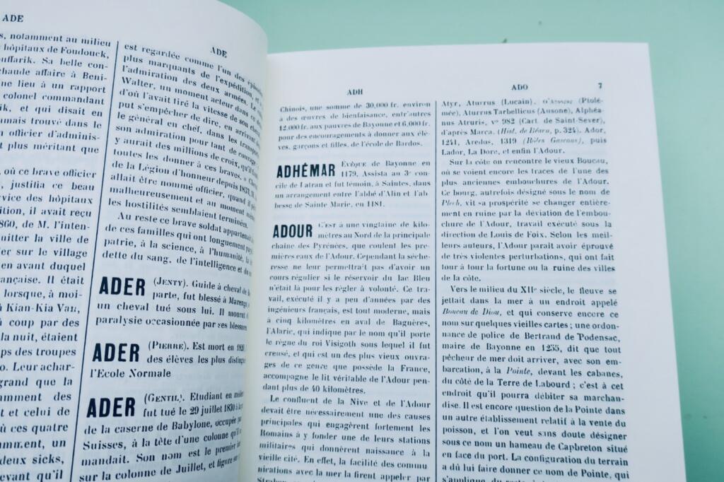 Basque DUCERE (Edouard). DICTIONNAIRE HISTORIQUE DE BAYONNE 1911