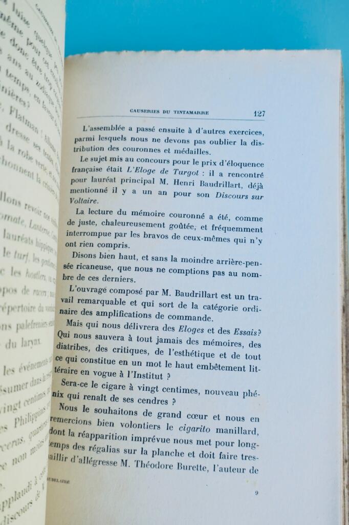 BAUDELAIRE Charles Oeuvres en collaboration 1932