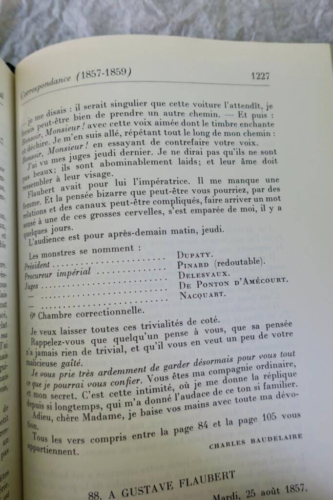 Baudelaire Oeuvres complètes 1966