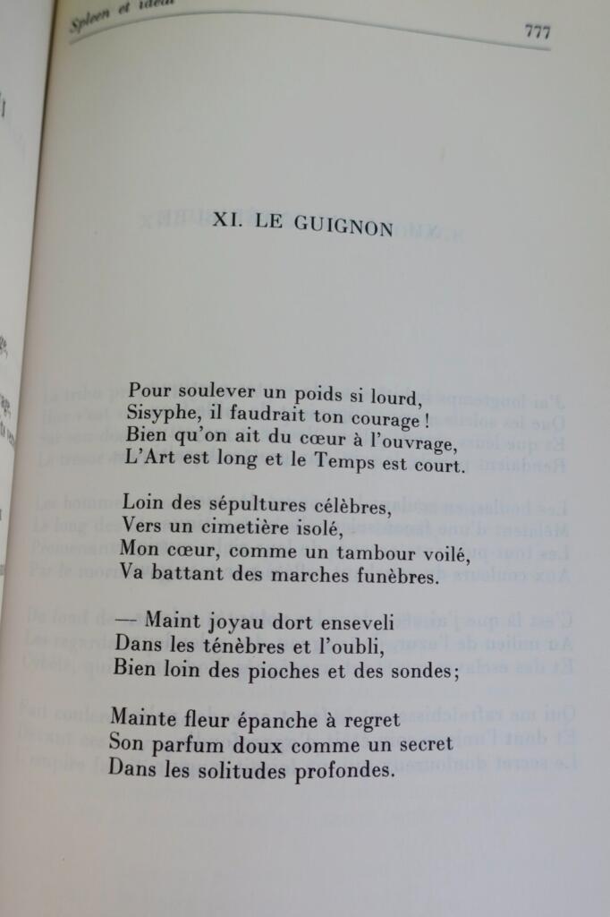 Baudelaire Oeuvres complètes 1966