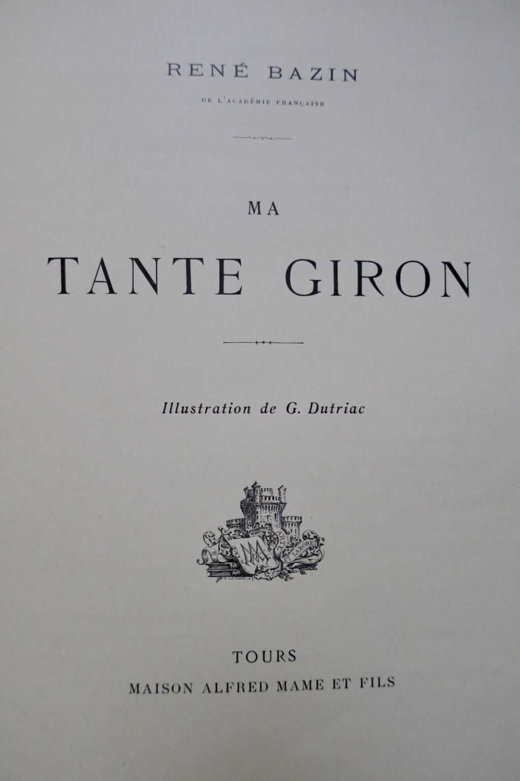 Tante Giron illustrierte Ausgabe