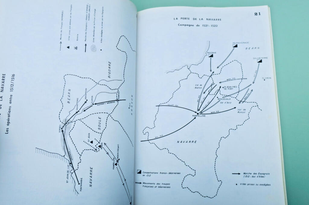 Historical maps and territorial evolution of Béarn