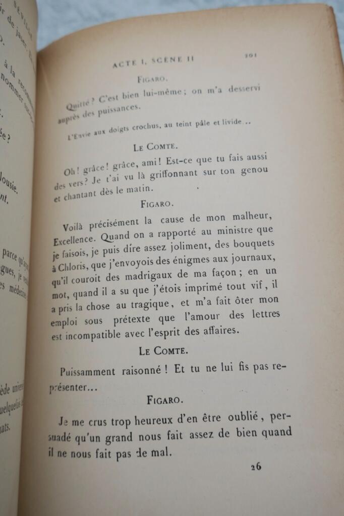 Beaumarchais Caron De. LE BARBIER DE SEVILLE