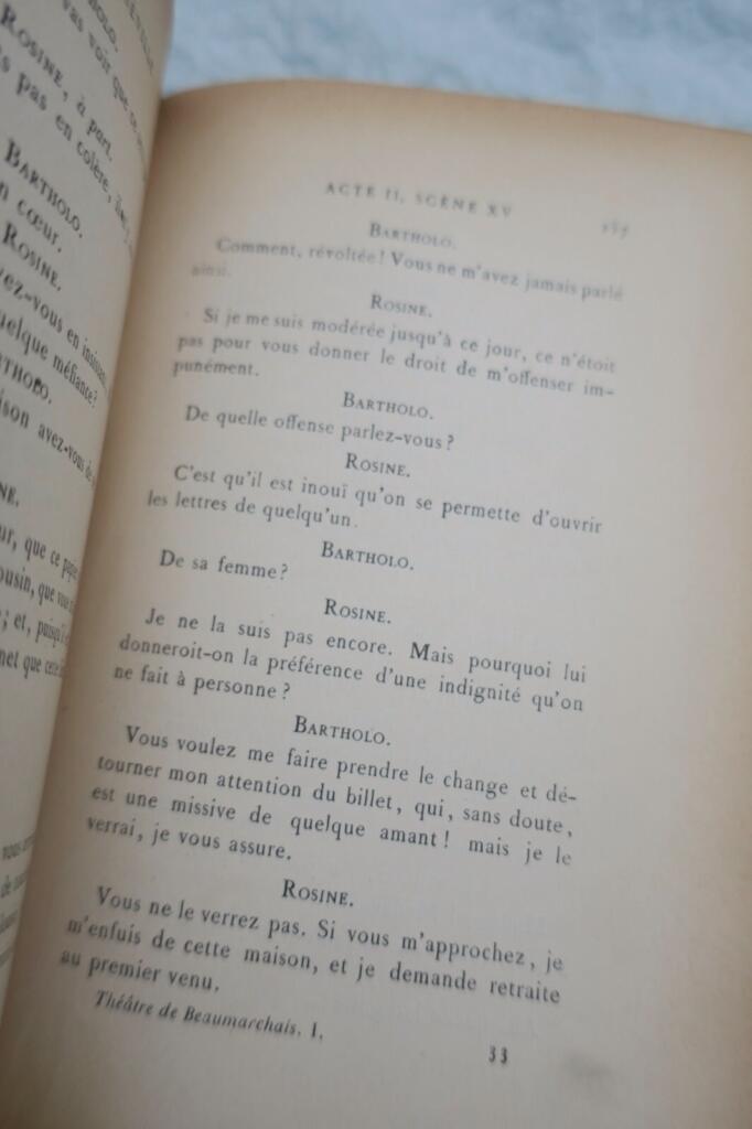 Beaumarchais Caron De. LE BARBIER DE SEVILLE