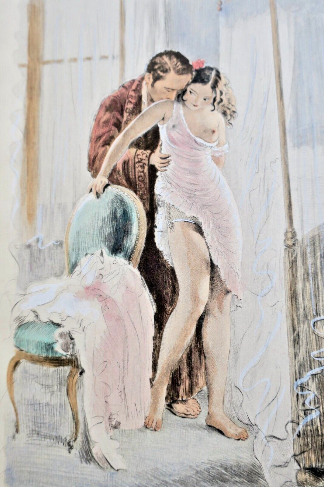 Woman and Puppet - Illustrated masterpiece – Image 9