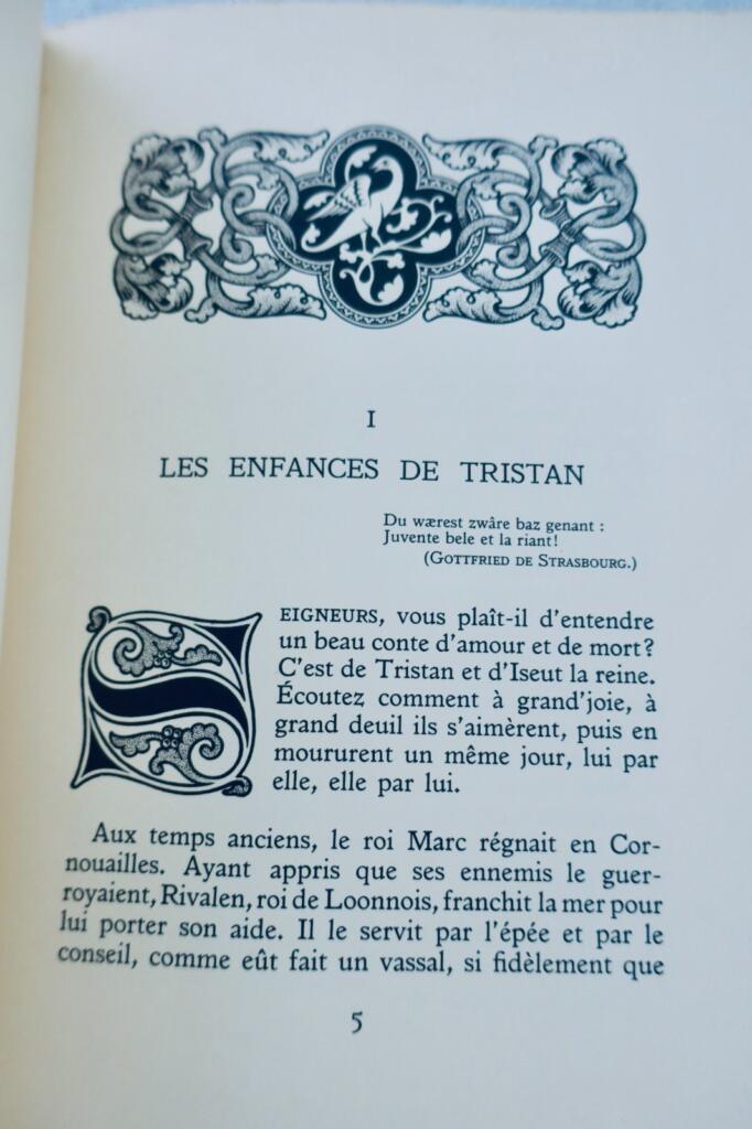 BEDIER LE ROMAN DE TRISTAN ET ISEUT PIAZZA