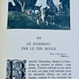 BEDIER LE ROMAN DE TRISTAN ET ISEUT PIAZZA