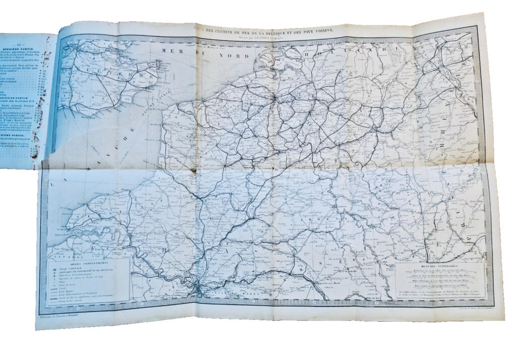 Belgique pittoresque guide le plus complet Claassen 1870