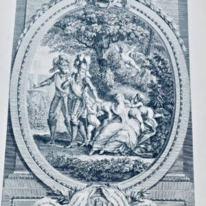 Belle eau-forte Queverdo 1787