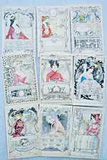 Belle époque 10 cartes-postales Gaston Noury
