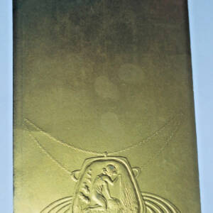 Belle époque ART NOUVEAU dorée et gaufrée