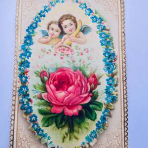 Belle époque carte à système 80 x 120 mm.